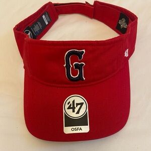 Greenville Drive ’47 Brand Red Visor (MiLB)